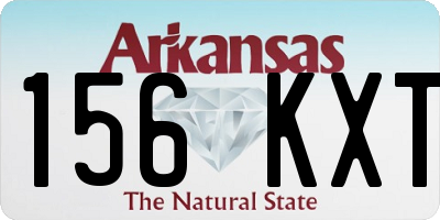 AR license plate 156KXT