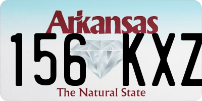 AR license plate 156KXZ