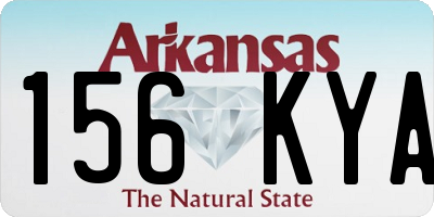 AR license plate 156KYA
