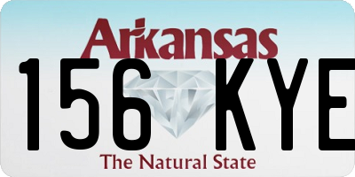 AR license plate 156KYE