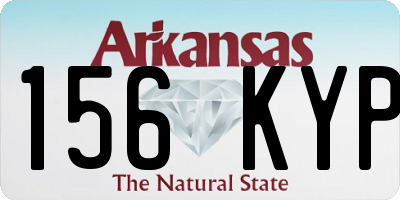 AR license plate 156KYP