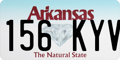 AR license plate 156KYV