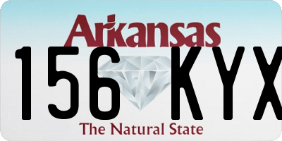 AR license plate 156KYX