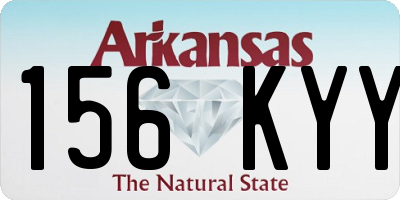 AR license plate 156KYY