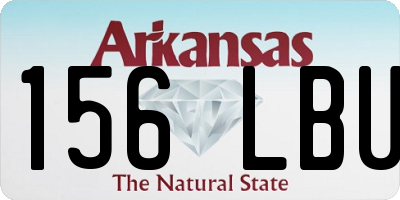 AR license plate 156LBU