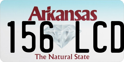 AR license plate 156LCD