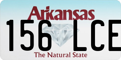 AR license plate 156LCE