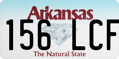 AR license plate 156LCF