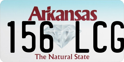 AR license plate 156LCG