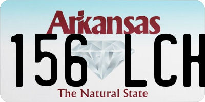 AR license plate 156LCH