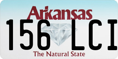AR license plate 156LCI
