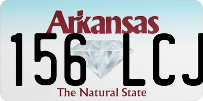 AR license plate 156LCJ