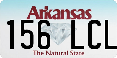 AR license plate 156LCL