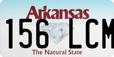 AR license plate 156LCM