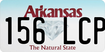 AR license plate 156LCP