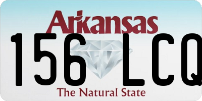 AR license plate 156LCQ