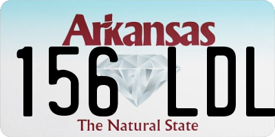 AR license plate 156LDL