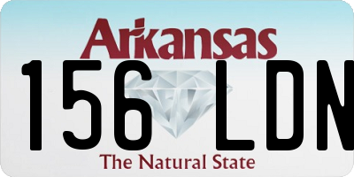 AR license plate 156LDN