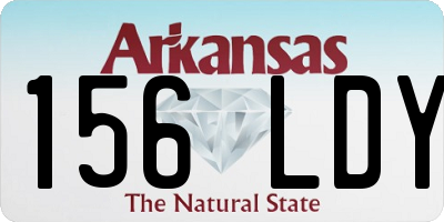 AR license plate 156LDY