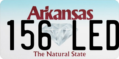 AR license plate 156LED