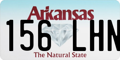 AR license plate 156LHN