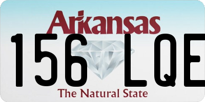 AR license plate 156LQE