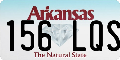AR license plate 156LQS