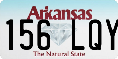 AR license plate 156LQY