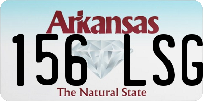 AR license plate 156LSG