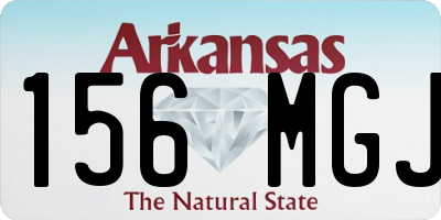 AR license plate 156MGJ
