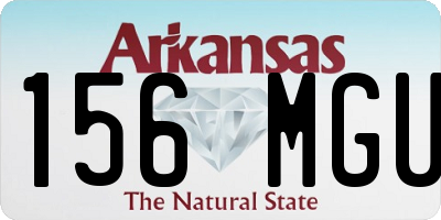 AR license plate 156MGU
