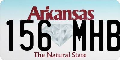 AR license plate 156MHB