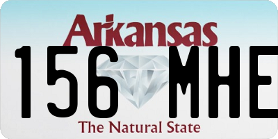 AR license plate 156MHE