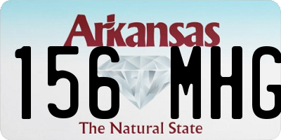 AR license plate 156MHG