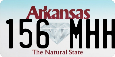 AR license plate 156MHH