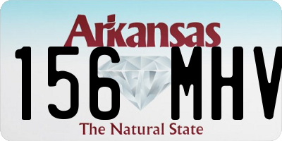 AR license plate 156MHV