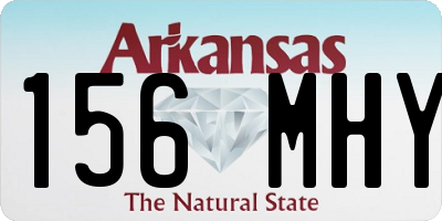 AR license plate 156MHY