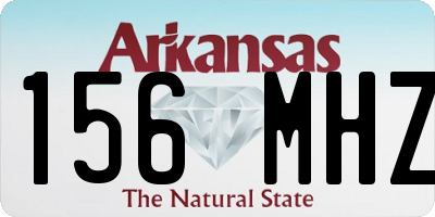 AR license plate 156MHZ