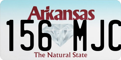 AR license plate 156MJC