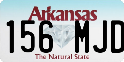 AR license plate 156MJD