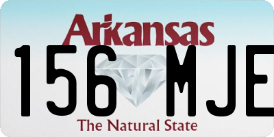 AR license plate 156MJE
