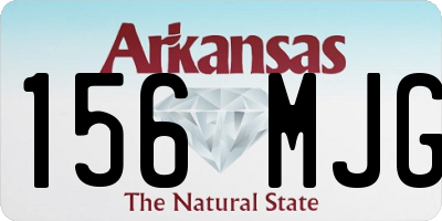 AR license plate 156MJG