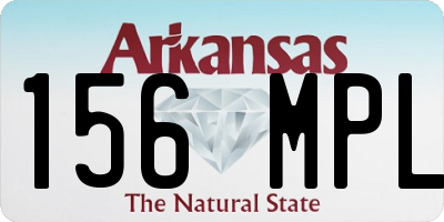 AR license plate 156MPL