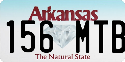 AR license plate 156MTB