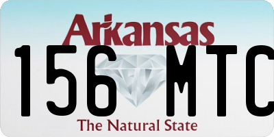 AR license plate 156MTC