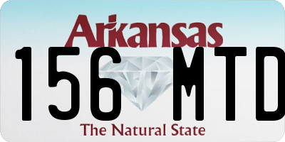 AR license plate 156MTD