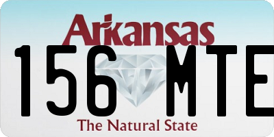 AR license plate 156MTE