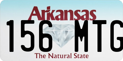 AR license plate 156MTG