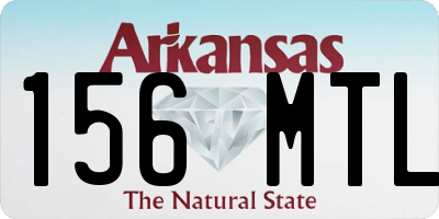 AR license plate 156MTL
