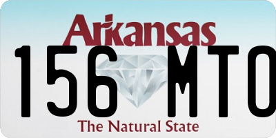 AR license plate 156MTO
